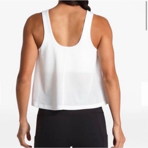 The North Face White and Black Perforated Tank Top - Picture 3 of 9